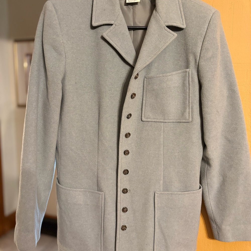Harve Benard Light Mint Pea Coat